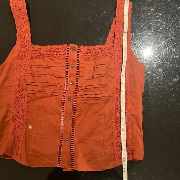 NWT FREE People lace tank top L  - Picture 7 of 10